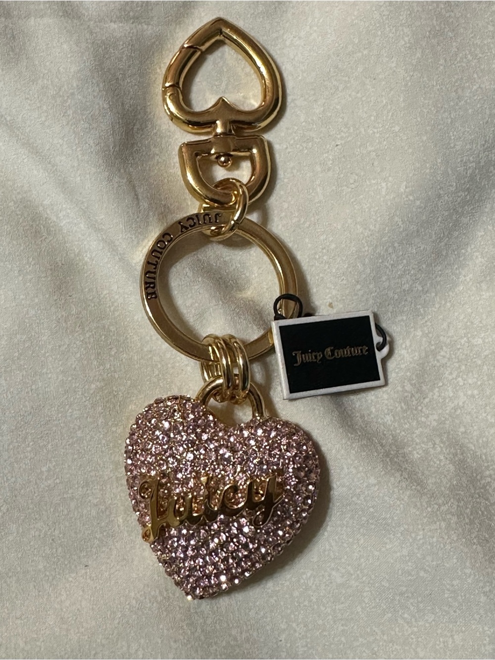 JUICY COUTURE HANDBAG /KEY CHARM NWT